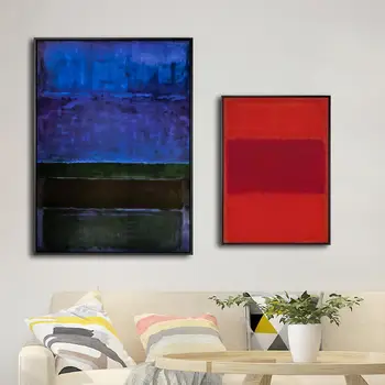 

Home Decoration Print Art Wall Pictures For Living-room Poster Canvas Printing Paintings American Mark Rothko