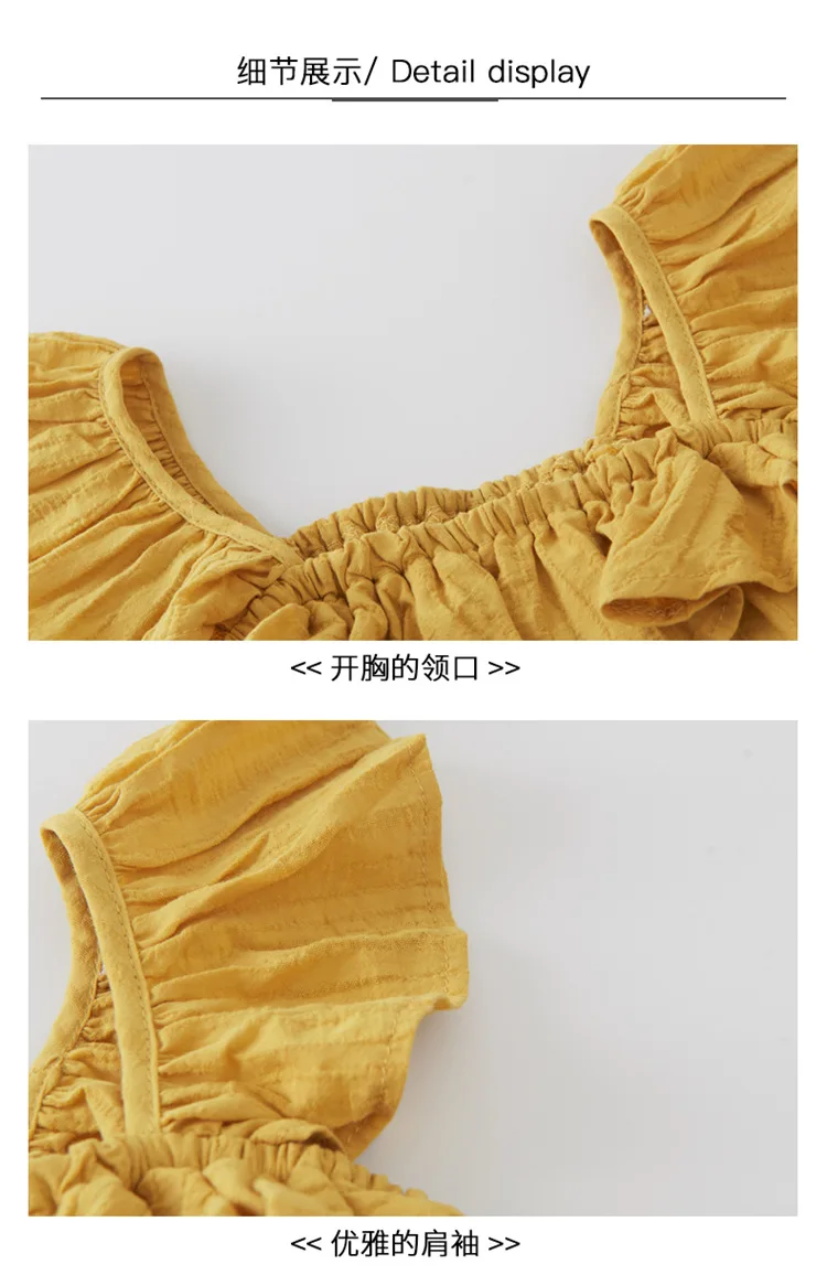 Moda roupas de verão da menina do