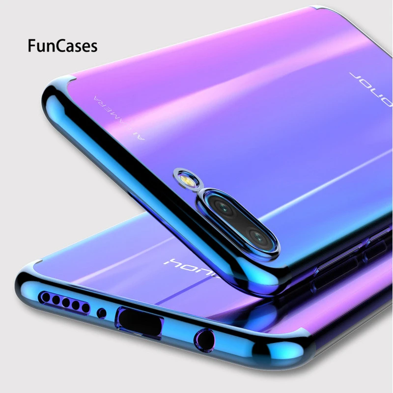 Прозрачное покрытие Мягкий ТПУ чехол для телефона huawei Honor 9 10 lite 7A 7X 8C 8X P Smart P30 P20
