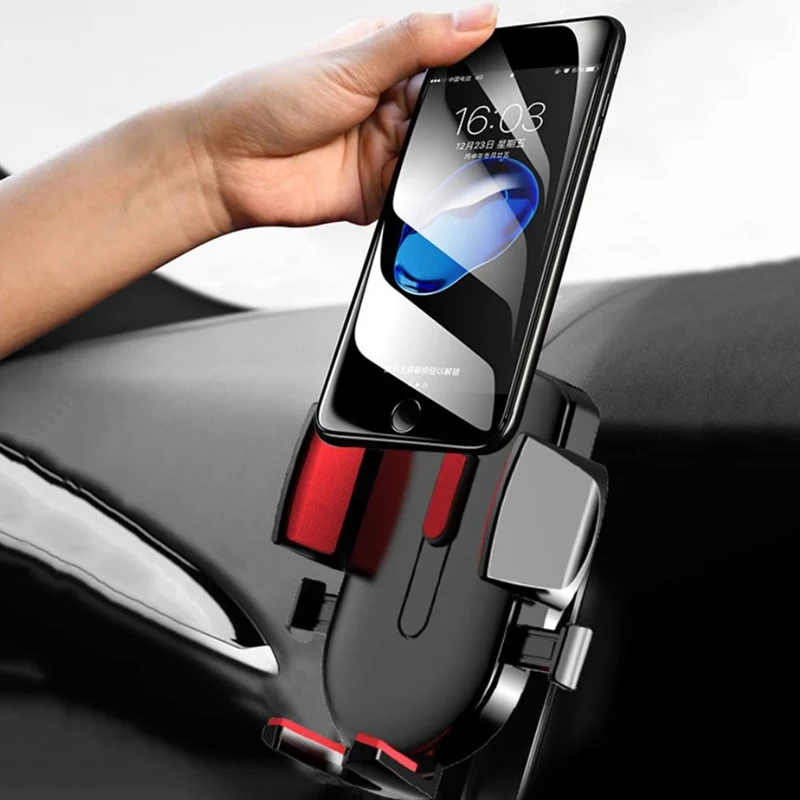 

Car GPS Telescopic Bracket Car Vents & Suction Cup Mounting Bracket Mobile Smart Phone Anti-skid Bracket