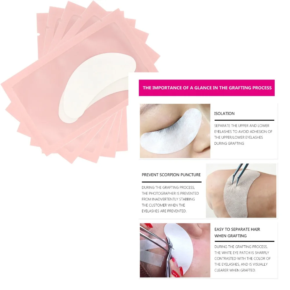Extensões de Cílios sob Remendo Ferramenta de Beleza com Cola Anmas Rucci Faça Você Mesmo Tira Pad Olho Case Kit 11 Aplicador de sombra