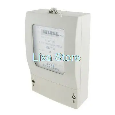 

15A AC 220V 380V Three Phase Four Wires Kilowatt Hour Kwh Energy Meter