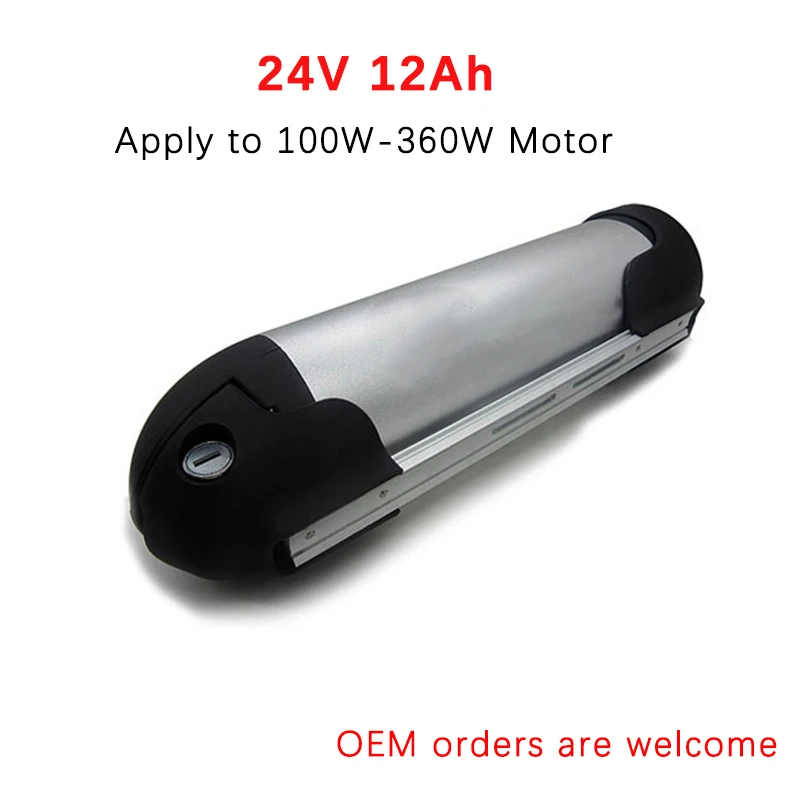 24V 12Ah 360W Electric Bike Bicycle Battery Lithium Ion Pack For Ebike Scooter Water Bottle Bafang | Спорт и развлечения