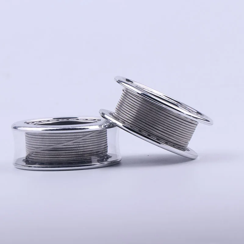 

NEW XFKM 5m/roll SS316L Alien Heating Wire RDA RTA Atomizer Clapton Wires Premade Coil Tool Electronic Cigarette Accessories