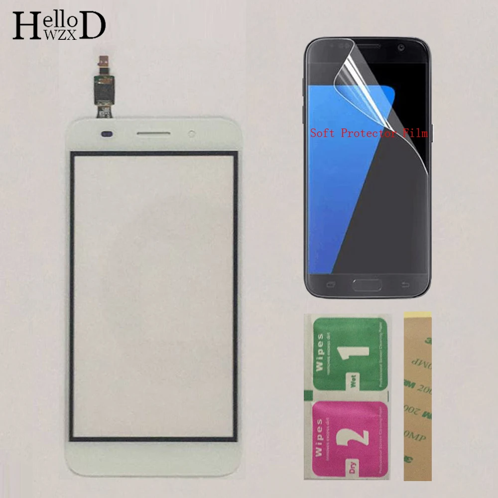 Сенсорный экран сенсорный Экран для huawei Y3 CRO-U00 CRO-L02 CRO-L22 сенсорный Стекло сенсорный экран с фронтальным дигитайзером Панель Сенсор+ защитная пленка