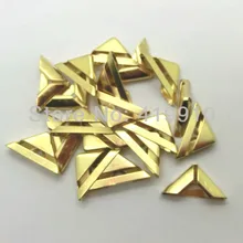 Shipping-100PCs Позолоченные Книга Скрапбукинг Альбомы меню папки Треугольники 23x17 мм J1692 Shipping-100PCs Позолоченные Книга Скрапбукинг Альбомы меню папки Треугольники 23x17 мм J1692