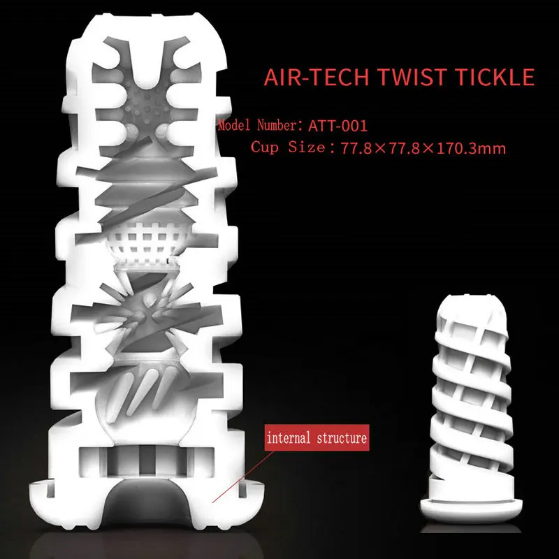 Мужской мастурбатор TENGA AIR TECH TWIST многоразовая Вакуумная чашка секс игрушки для
