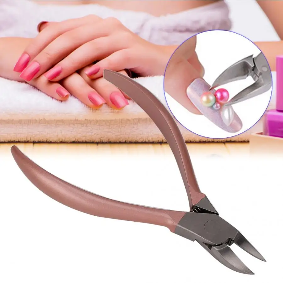 Маникюрные украшения для дизайна ногтей, съемник, стразы, плоскогубцы, резак для ногтей, ножницы, Маникюрный Инструмент, акриловый набор для ногтей A