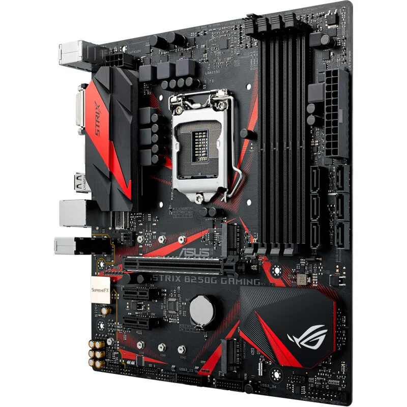 ASUS ROG STRIX B250G الألعاب رابتور B250 الألعاب الألعاب اللوحة الأصلية المستخدمة 90% جديد