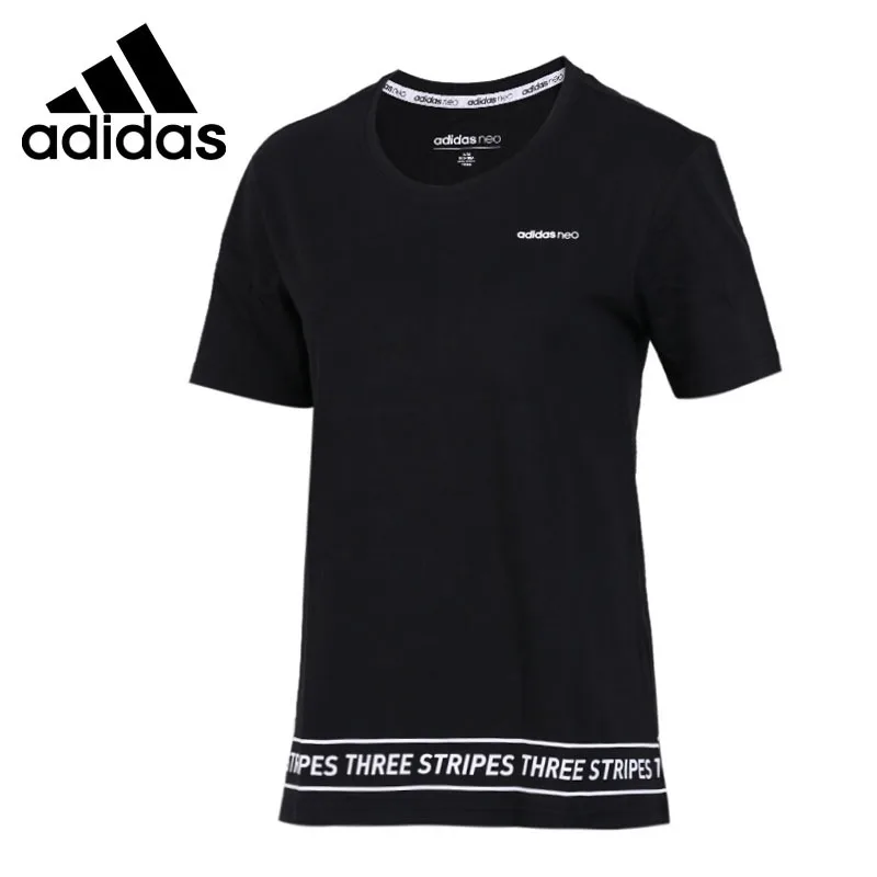 

Original New Arrival 2018 Adidas NEO Label Fav Logo Tee Women's T-shirts short sleeve Sportswear