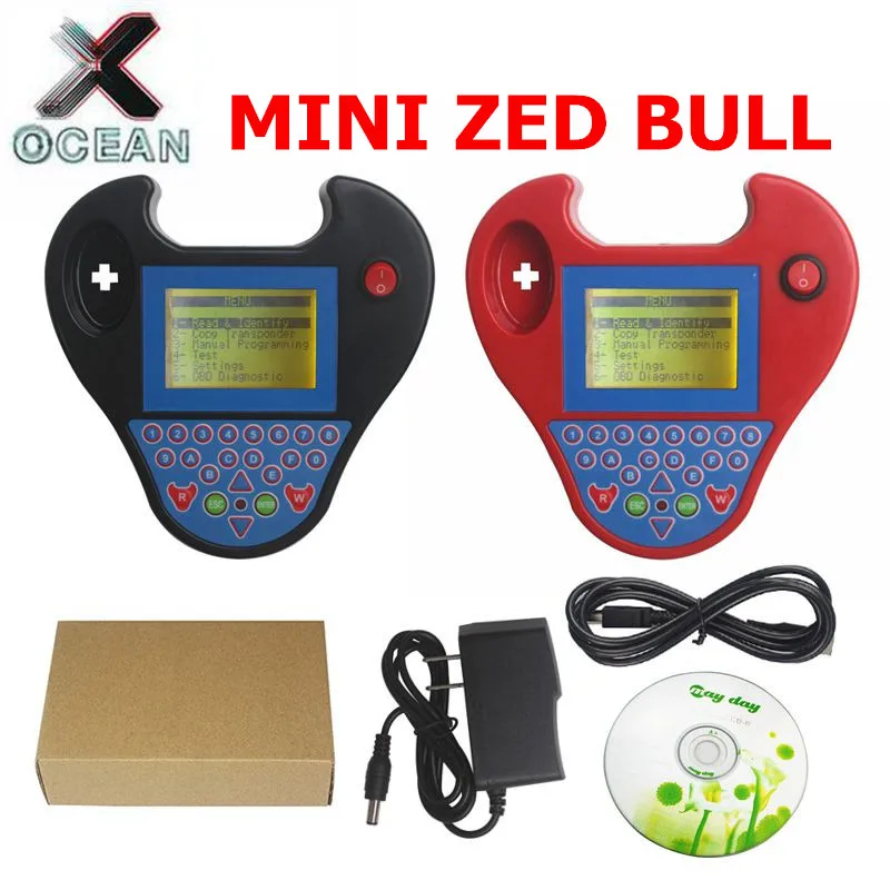 Смарт Zed Bull Mini Авто ключевой программист Мини Zedbull V508 ключ транспондер чип Cloner zed
