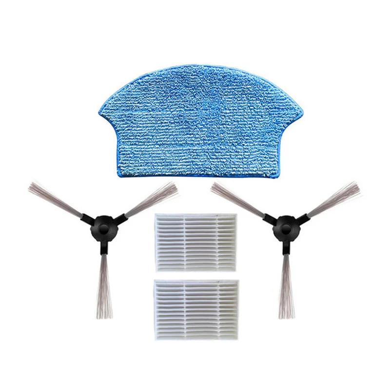 

Robot Side Brush HEPA filter Mop Cloth for Midea VCR15 VCR16 Robotic Vacuum Cleaner parts Accessories