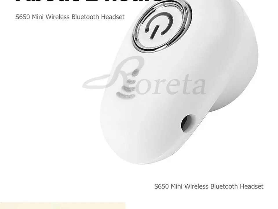 Roreta S650, мини беспроводные Bluetooth наушники, гарнитура, стерео гарнитура с микрофоном, невидимые наушники, наушники для iPhone XR