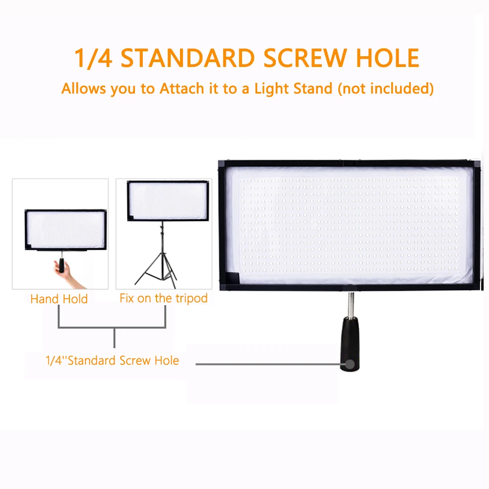  Travor New Arrival FL-3060 Flexible LED Video Light 448pcs LEDs CRI95 5500K 2.4G Remote Contol for  - 32802896966