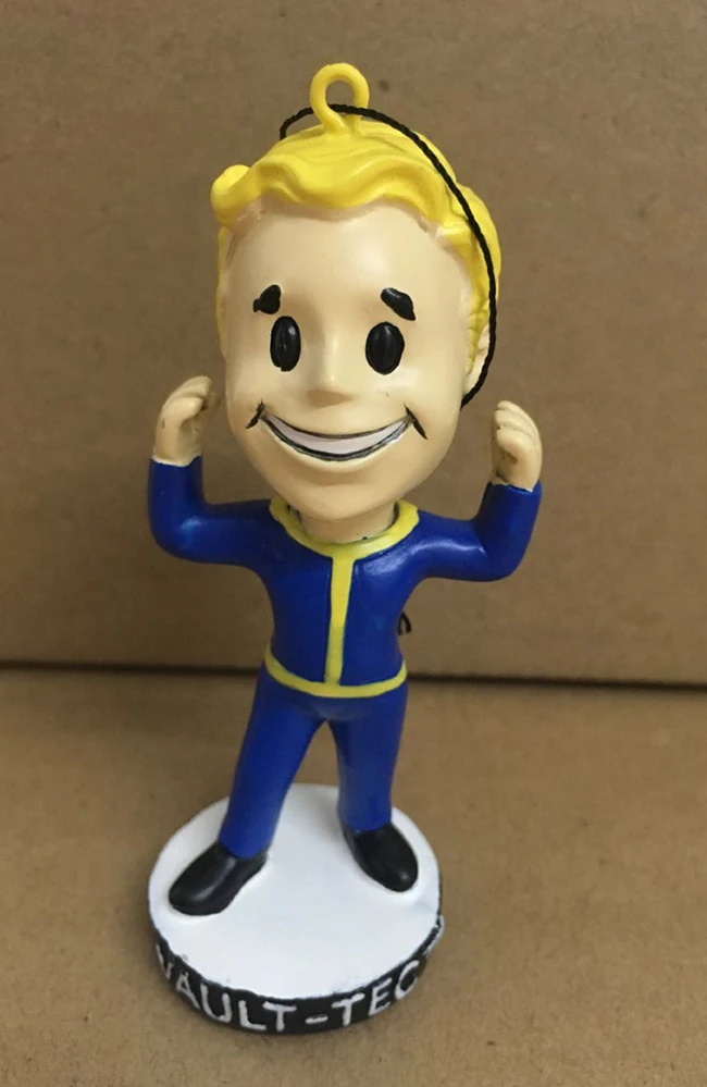 4 шт./лот 2018 игровые головки Fallout Vault Boy 1 ПВХ экшн фигурка детская игрушка