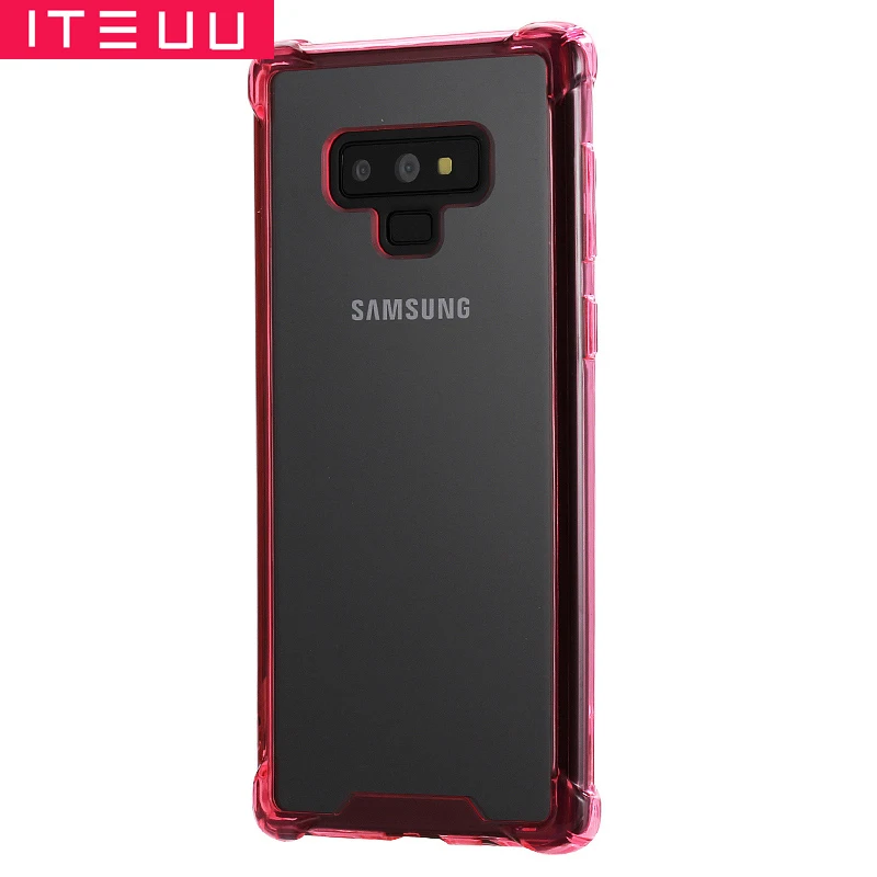 ITEUU Note9 Note8 воздушная подушка TPU PC противоударный чехол для Samsung Galaxy Note 9 8 Чехлы