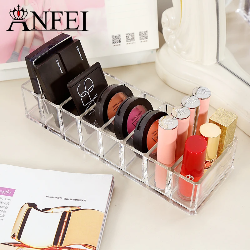 ANFEI 8 Grids Exquisite Design Beauty Acrylic Eye Shadow Organizer
