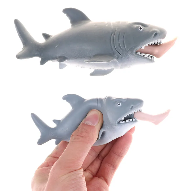 

Shark Alternative Humorous Light Hearted Squeeze Squishy Slow Rising Antistress Fun Funny Gadgets Novelty Interesting Toys Gift