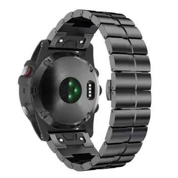 

CARPRIE Luxury Stainless Steel Quick Release Easy Fit Wirstband For Garmin Fenix 5X Plus New Dropshipping AUG 16