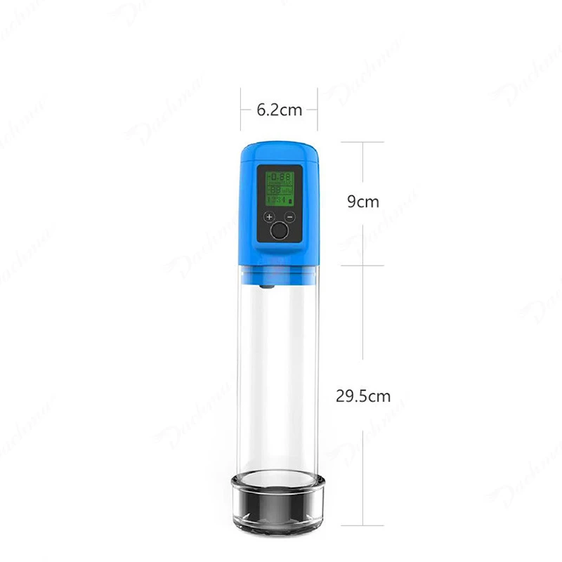 Dildo Enlargement Sex Toys for Men USB Charge LCD Electric Male Enlarge Pump Masturbator Automatic Penis Enhancer Vacuum Pump 3