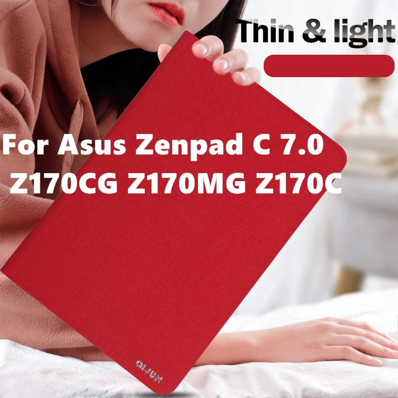 Для Asus Zenpad C 7 0 Z170CG Z170MG Z170C Folio складной PU кожаный чехол с стилусом для планшета