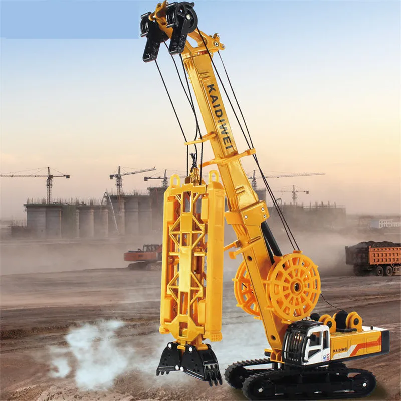 

1:64 KAIDEWEI Diecast Metal Alot Machine Cars Toy Alloy Alot Machine Engineering Vehicles Truck Model Kids Toys Car Brinquedos