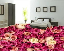 beibehang papel de parede wallpaper for walls 3 d Stereo HD pink rose bathroom 3D floor painting 3d flooring papier peint beibehang papel de parede wallpaper for walls 3 d Stereo HD pink rose bathroom 3D floor painting 3d flooring papier peint