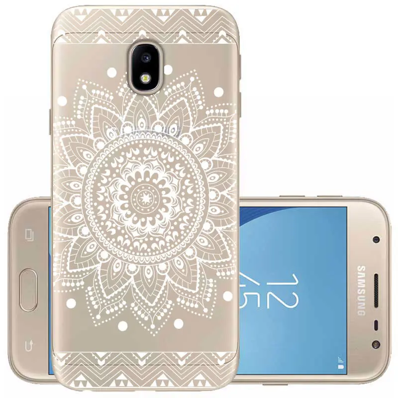 Arvin Soft TPU FOR Samsung Galaxy J7 2017 Smart Back Protective Phone Cover FOR Samsung J330 J4 J5 Clear Painted case FOR J6 J8 (14)