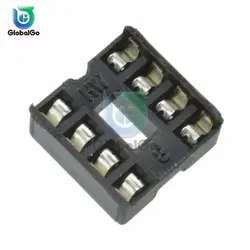 10 шт./лот 8 P блок IC держатель DIP8 DIP-8 разъем адаптера для коннектора