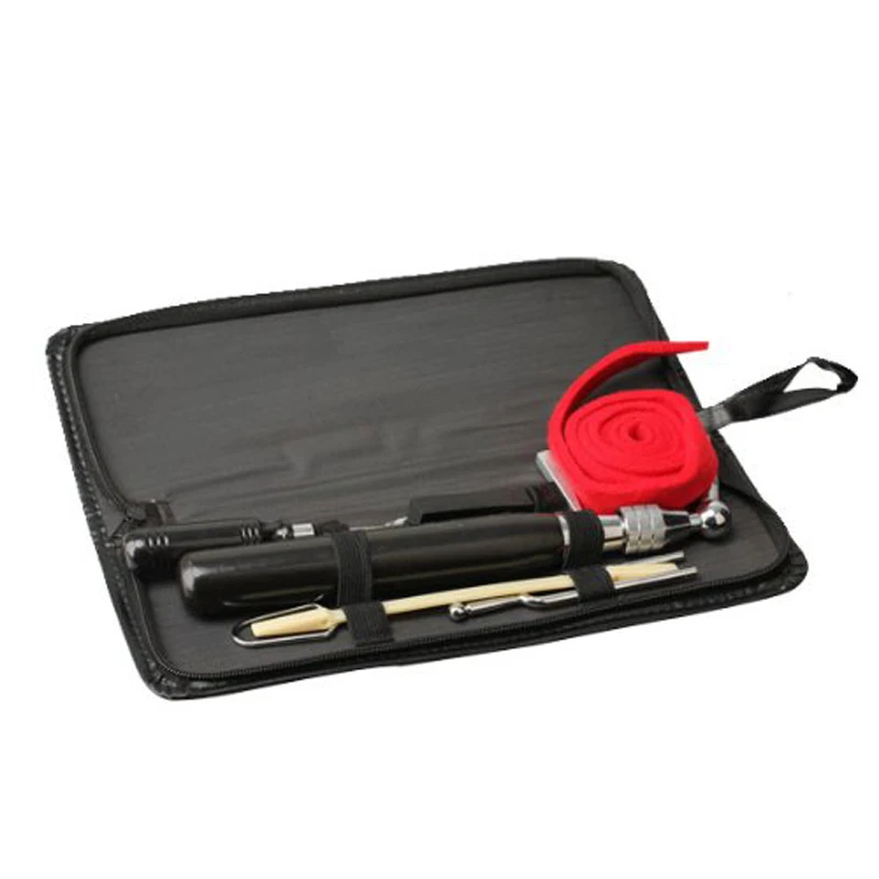 

Pack of 10 Professional Piano Tuning Kit Maintenance Tuning Tool with Case Black
