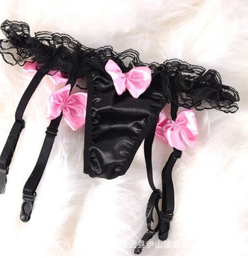 

Floral Sexy Lady Lingerie Skirt Stocking Lace Garter Belt Suspender without stocking