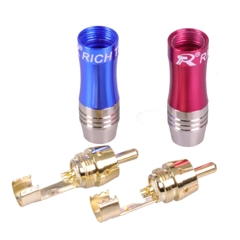 1 пара/2 шт. коннектор RCA для кабеля 8 мм|8mm connector|wire pigtailplug connector |