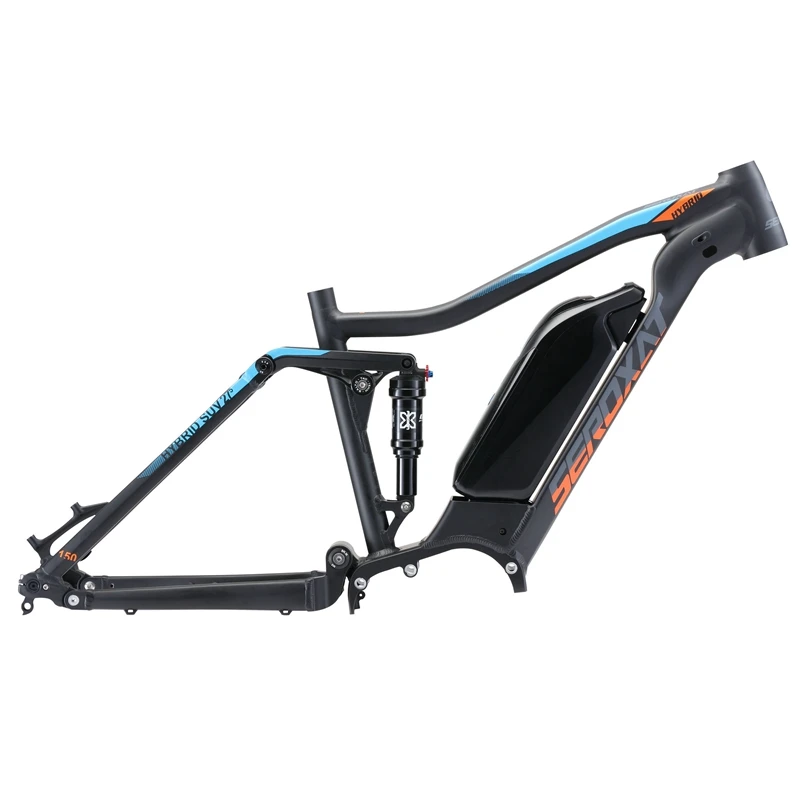 Flash Deal MTB E BIKE motor bike frmae SUV suspension frame aluminium alloy cross country electric frames shock bicycle downhill frame 9