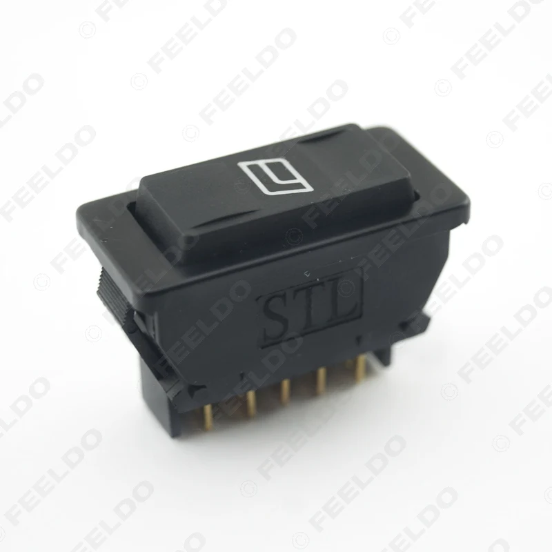 1Pc Universal 5pins Car Power Window Switch 12V/24V 20A with
