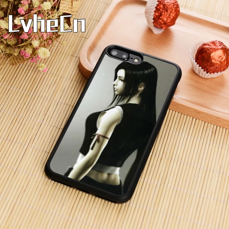 LvheCn FINAL FANTASY TIFA YUGIOH чехол для телефона iPhone 5 6 6s 7 8 plus 11 pro X XR XS max samsung S7 edge S8 S9 S10 |