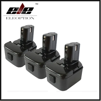 

3x Eleoption 12V 2000mAh Battery For HITACHI EB1212S EB1214L EB1214S EB1220BL C 5D 12 Volt