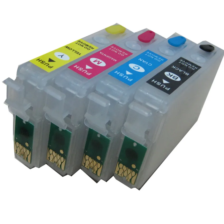 

T1811 -T1814 18 refillable ink cartridge for EPSON XP-212 XP-215 XP-312 XP-315 XP-412 415 XP-225 XP-322 XP-325 XP-422 XP-425