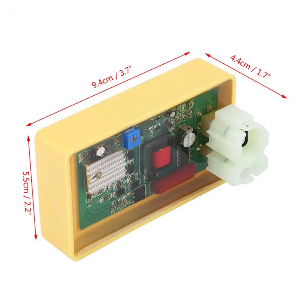 6 Pin Регулируемый синхронизации DC CDI коробка подходит для 50CC 60CC 125CC 150CC Скутер ATV GY6 двигатель