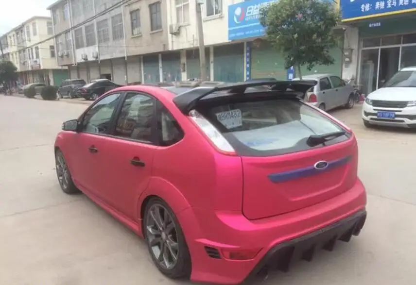 ABS Грунтовка заднего крыла багажника спойлер крыло подходит для Ford Focus 2 хэтчбек RS