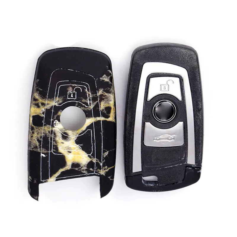 

car accessories key cover case araba aksesuar for 3 5 7 Series X3 X4 X1 X5 X6 Smart Remote Car Key Fob Sets Protection Case