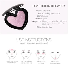 Сияющая хайлайтер косметика для лица прессованная пудра для макияжа Палитра осветляет кожу контурная MH88