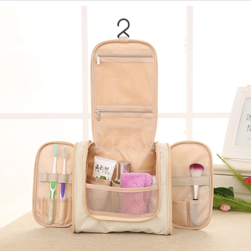 

Hanging Women's Men's Cosmetic Bag Makeup Cases Pouch Toiletry Storage Organizer Travel Necessarie Accessories Supplies Products