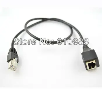 

(5 pcs\lot) 60cm Ethernet LAN RJ45 Network connector female Jack to male Plug adapter Cable Wholesale