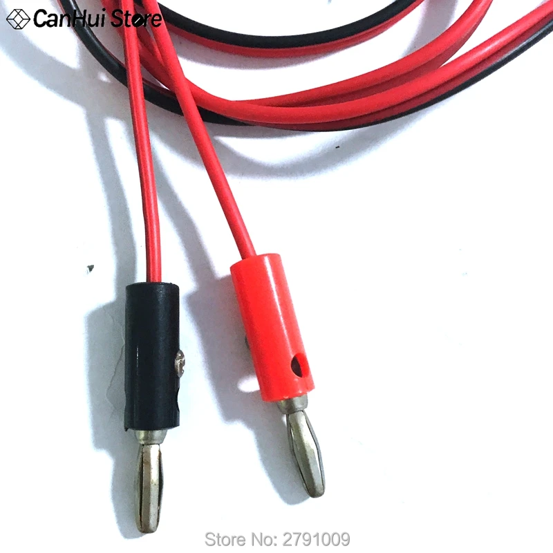 Test Lead Cable Test Cable Test Cable Lead Test Leads Test Lead Wire Electrical Test Wire 1m 4mm Double Head Banana Plug Test Leads 100cm Stackable banana plug Testing Cable High Voltage Test Leads Power test line