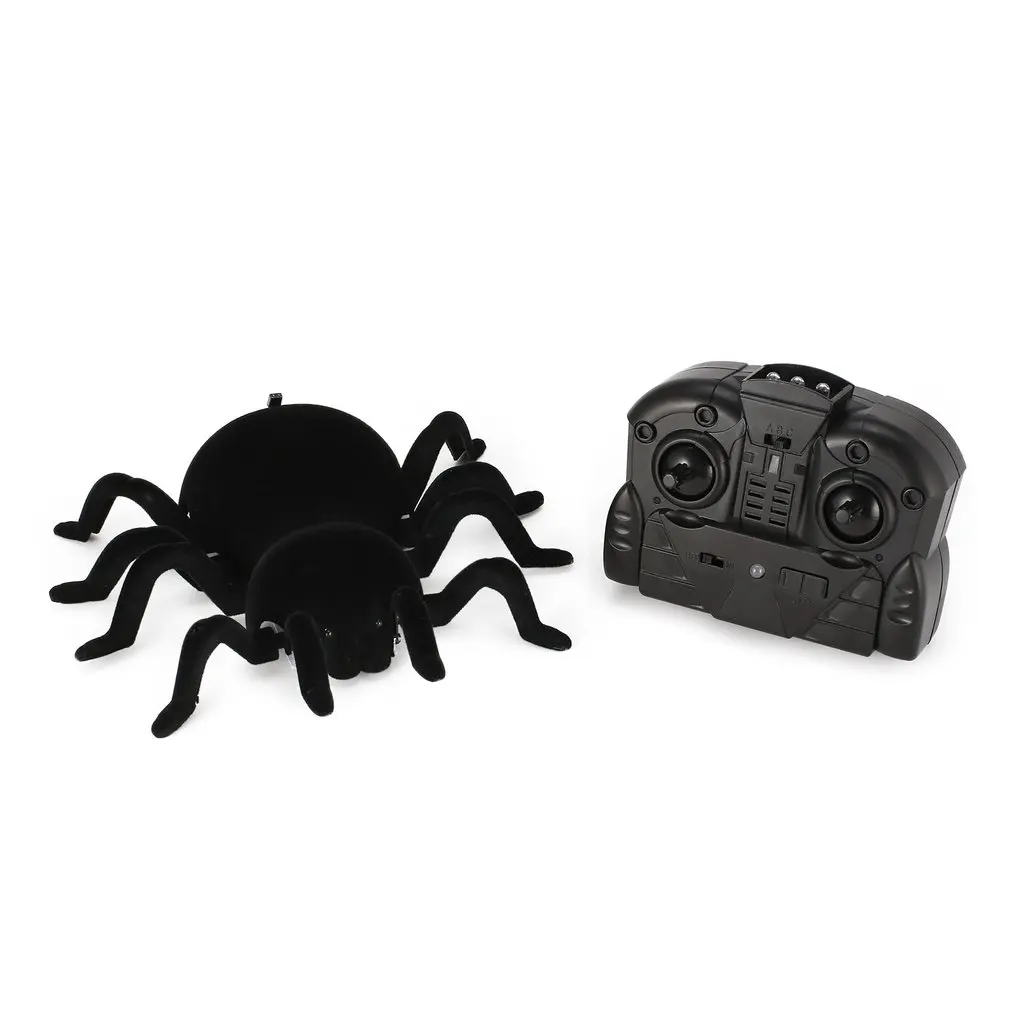Parede de Controle Presente do Miúdo Festa de Halloween Remoto Infravermelho Escalada Realista Aranha rc Brincadeira Inseto Piada Truque Assustador Brinquedo 14 aranha rc brincadeira inseto piada truque assustador