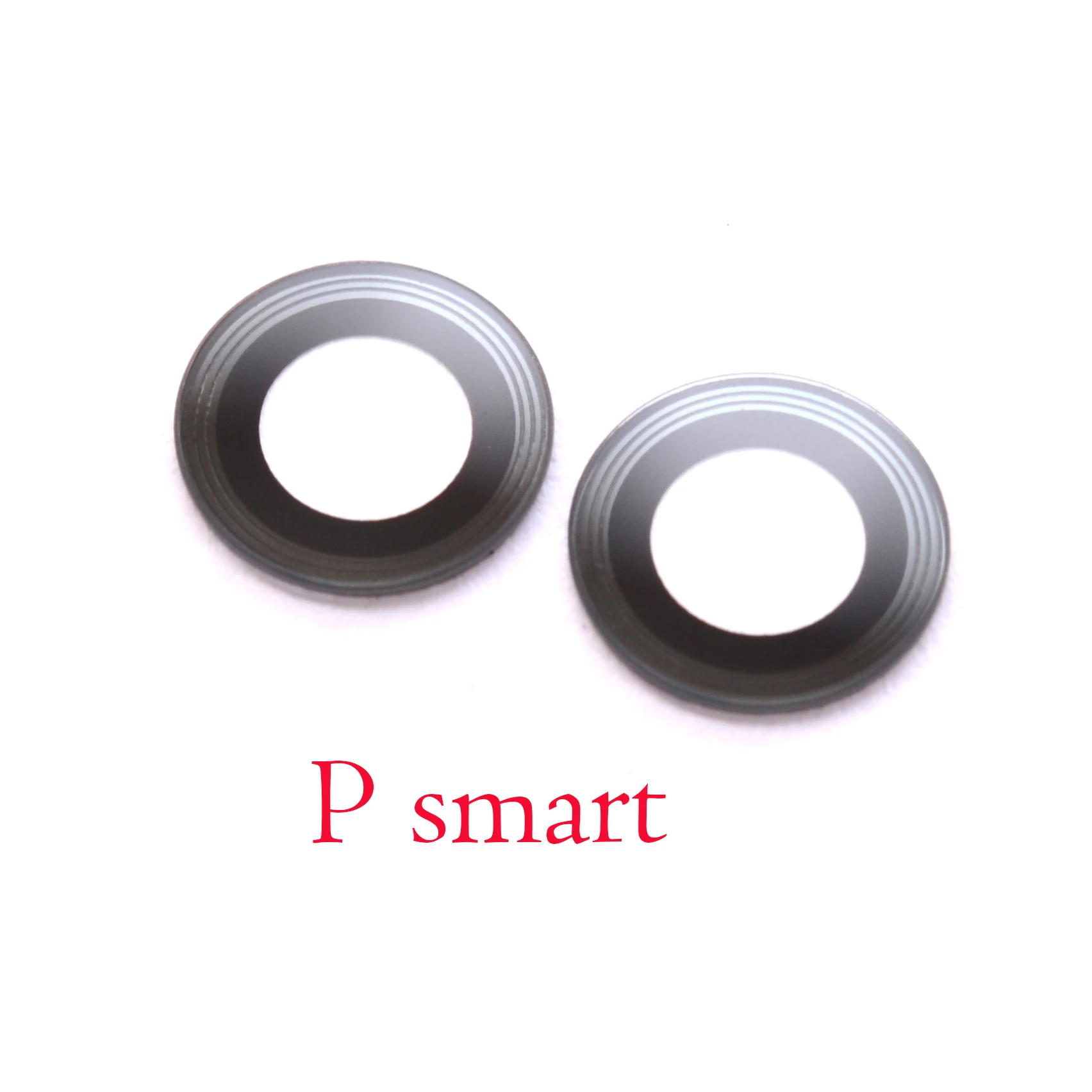 Стеклянный объектив для камеры заднего вида для huawei P smart+ P smart+ с наклейкой - Цвет: P smart