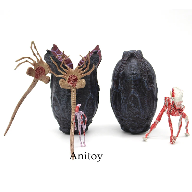 NECA Alien Covenant Creature Pack ПВХ фигурка Коллекционная модель игрушки 4,5-14 см