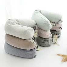 Японский стиль очень мягкая подушка. U-образная массажная подушка. Дорожная подушка