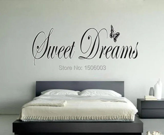Sweet Dreams Erfly Decoration Living Room Decorative Home Decor Sweet Dreams Erfly Decoration Living Room Decorative Home Decor Wall Art Bedroom Wallpaper Sticker On The