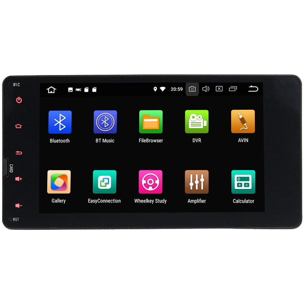 Top 7" Octa Core 4G Android 8.1 4GB RAM 64GB ROM BT Car DVD Multimedia Player Radio Stereo For Mitsubishi Outlander Lancer-X ASX RVR 1